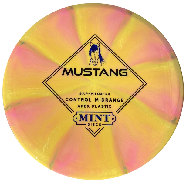 Mint Discs Swirly Apex Mustang - Discovering the World Disc Golf Store